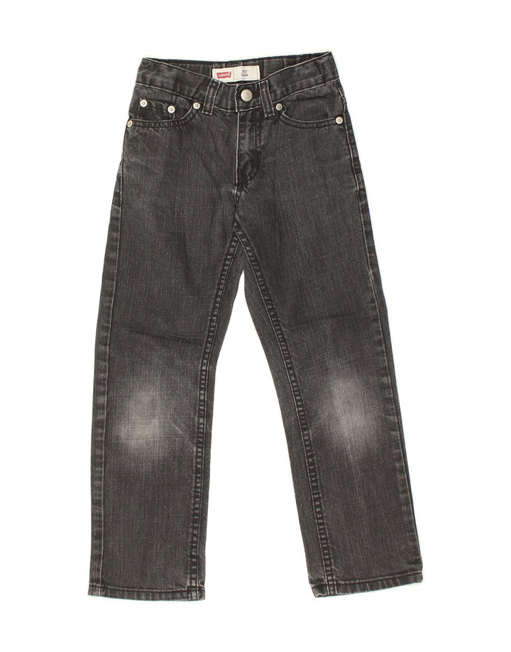 LEVI'S Boys 511 Slim Jeans 6-7 Years W22 L21  Grey Cotton | Vintage Levi's | Thrift | Second-Hand Levi's | Used Clothing | Messina Hembry 