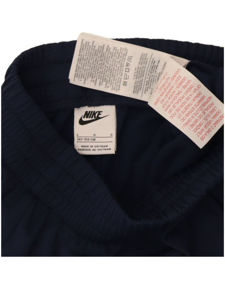 Nike Boys αθλητική φόρμα παντελόνι Joggers 12-13 ετών Μεγάλο Navy Blue Polyester