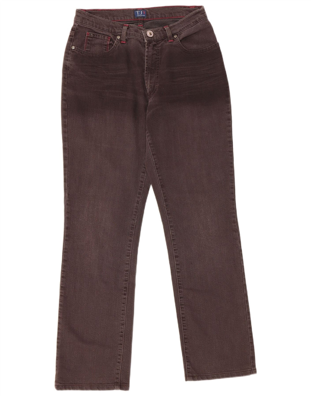 Γυναικείο τζιν Trussardi ίσιο W30 L29 Καφέ βαμβακερό