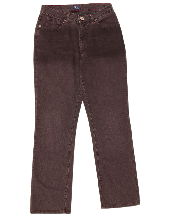 Γυναικείο τζιν Trussardi ίσιο W30 L29 Καφέ βαμβακερό