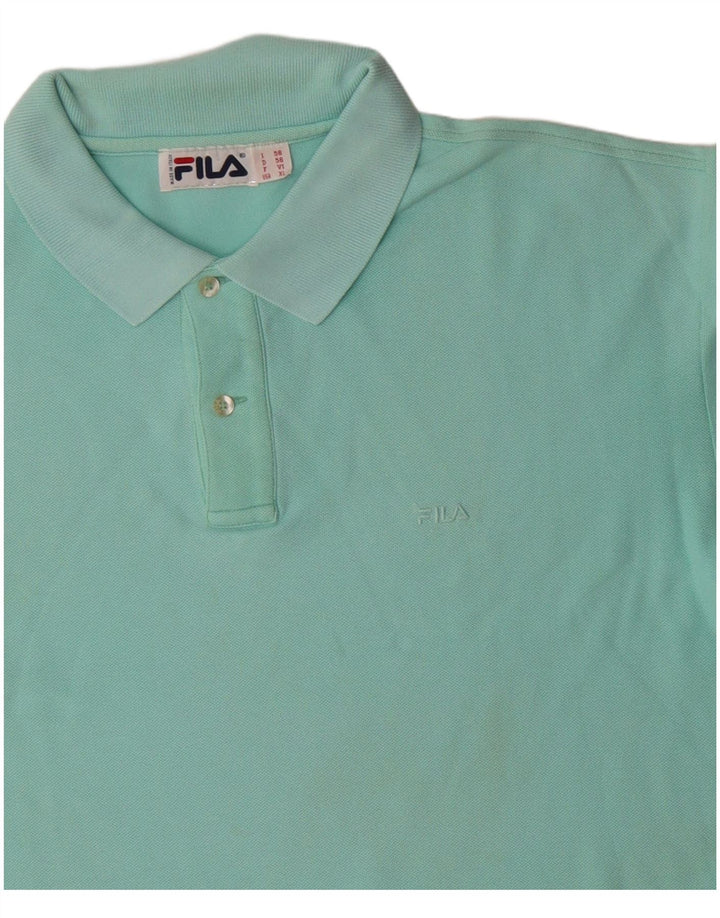 Ανδρικό μπλουζάκι πόλο FILA IT 56 XL Μπλε βαμβακερό