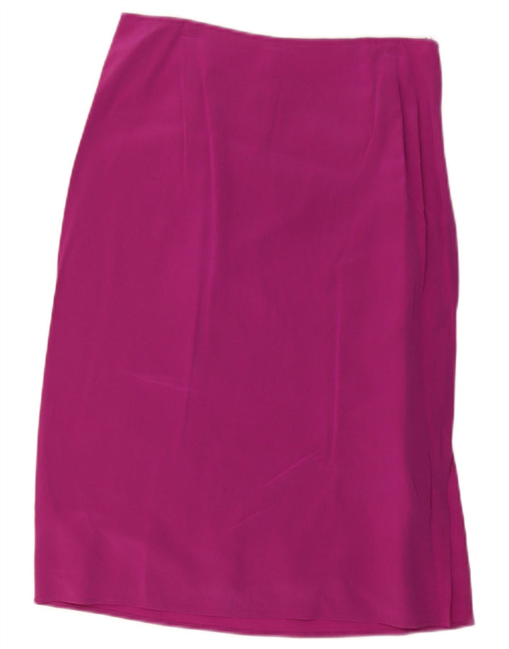 Vintage γυναικεία ίσια φούστα W28 Medium Pink