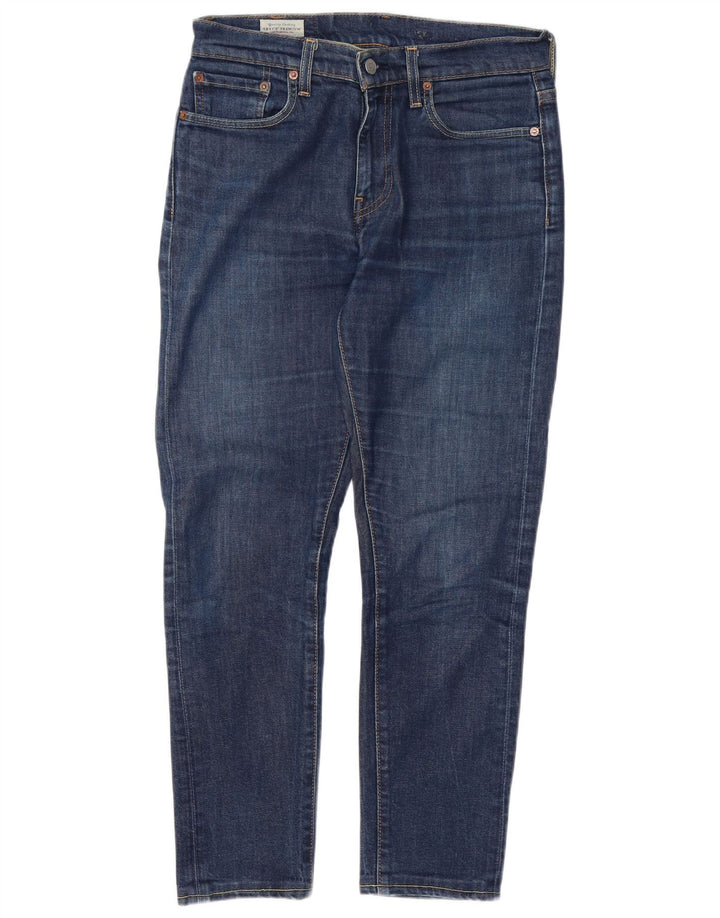 LEVI'S Mens 512 Slim Tapered Jeans W29 L27 Μπλε βαμβακερό