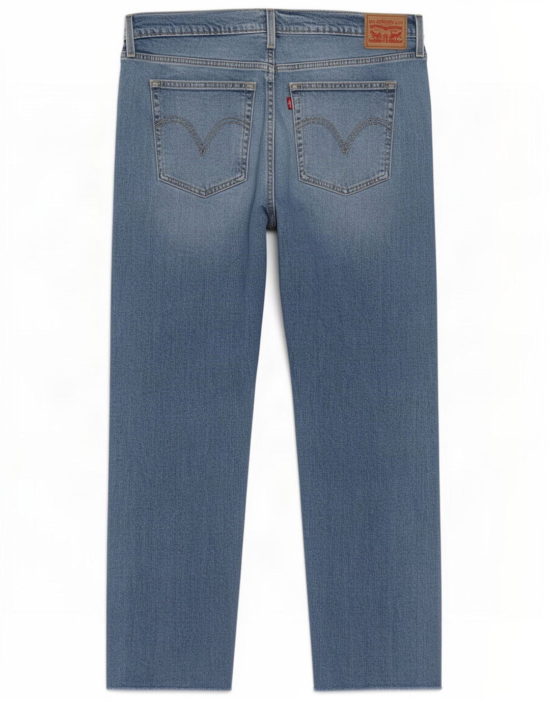 Γυναικείο τζιν ίσιο Levi's W34 L27 Μπλε βαμβακερό