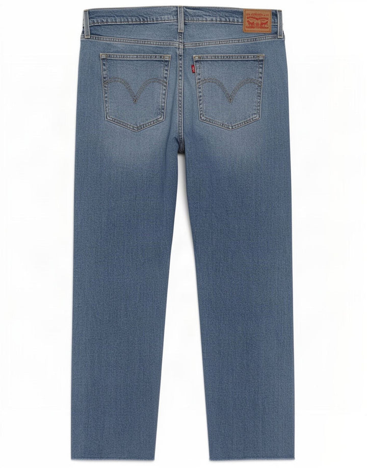 Γυναικείο τζιν ίσιο Levi's W34 L27 Μπλε βαμβακερό