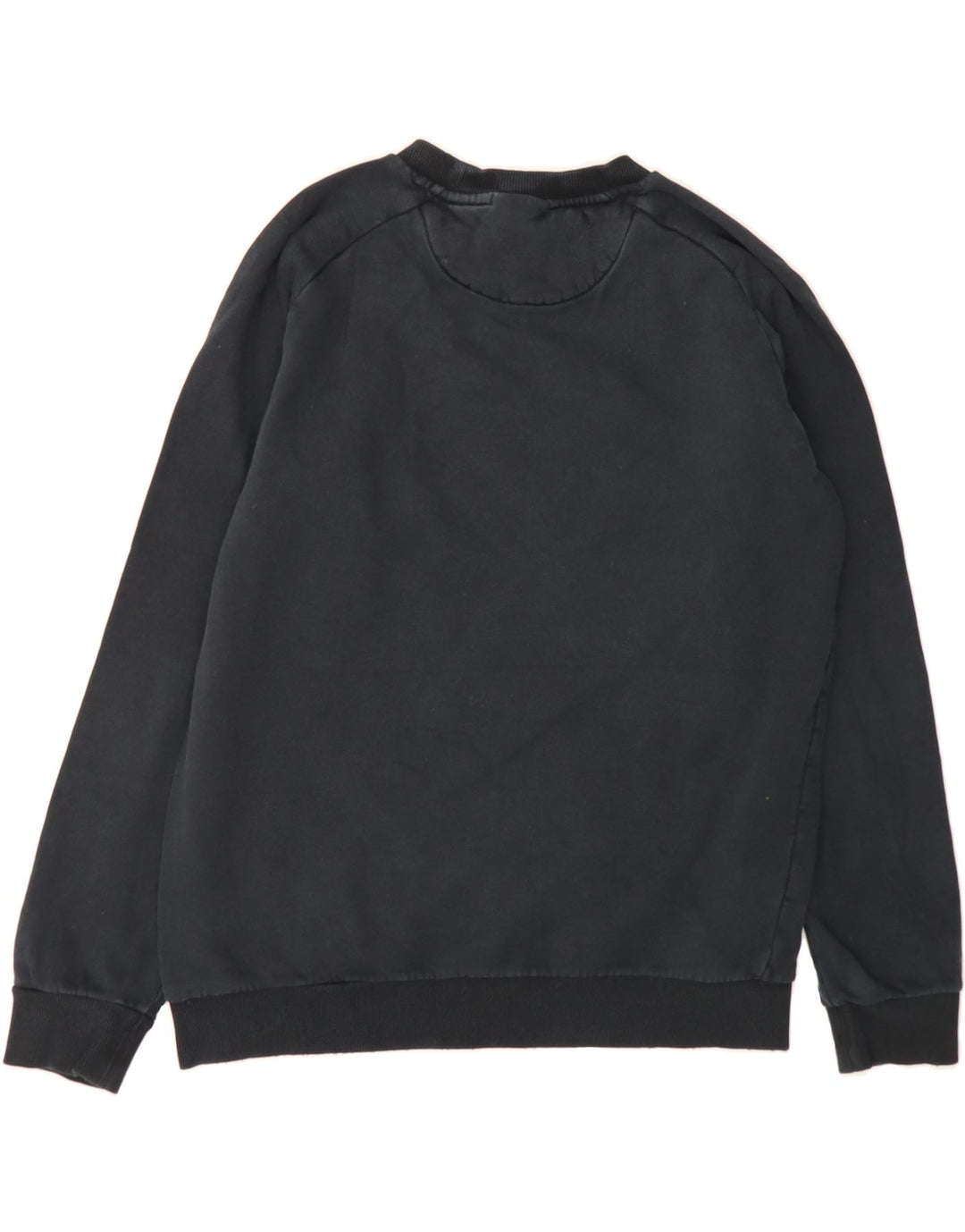 DKNY Mens Sweatshirt Jumper Medium Black Cotton Vintage Dkny and Second-Hand Dkny from Messina Hembry 