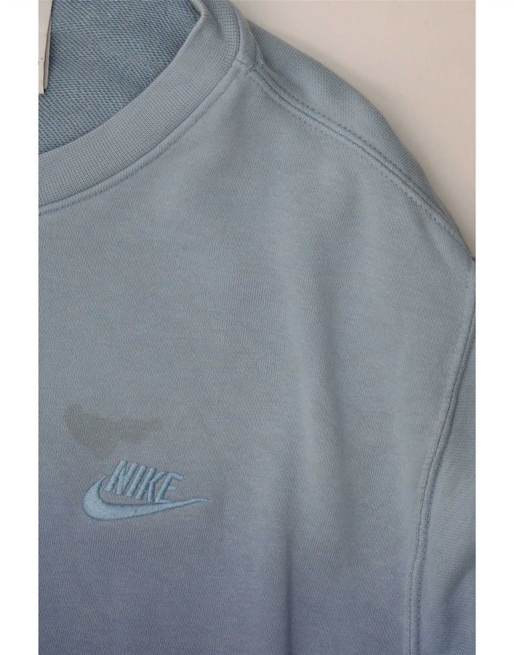 Ανδρικό φούτερ Nike Jumper Βαμβακερό μεσαίο μπλε γραβάτα