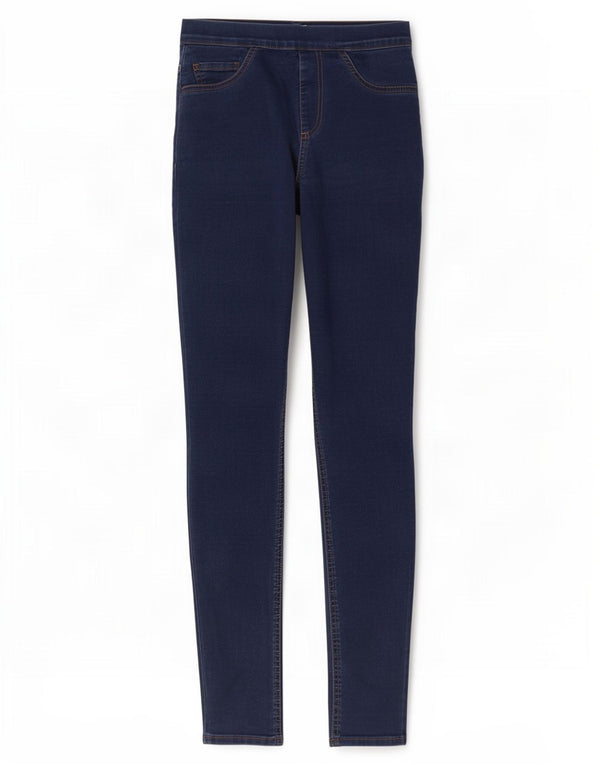 Marks & Spencer Γυναικεία Jegging Τζιν UK 10 Small W26 L30 Blue Cotton