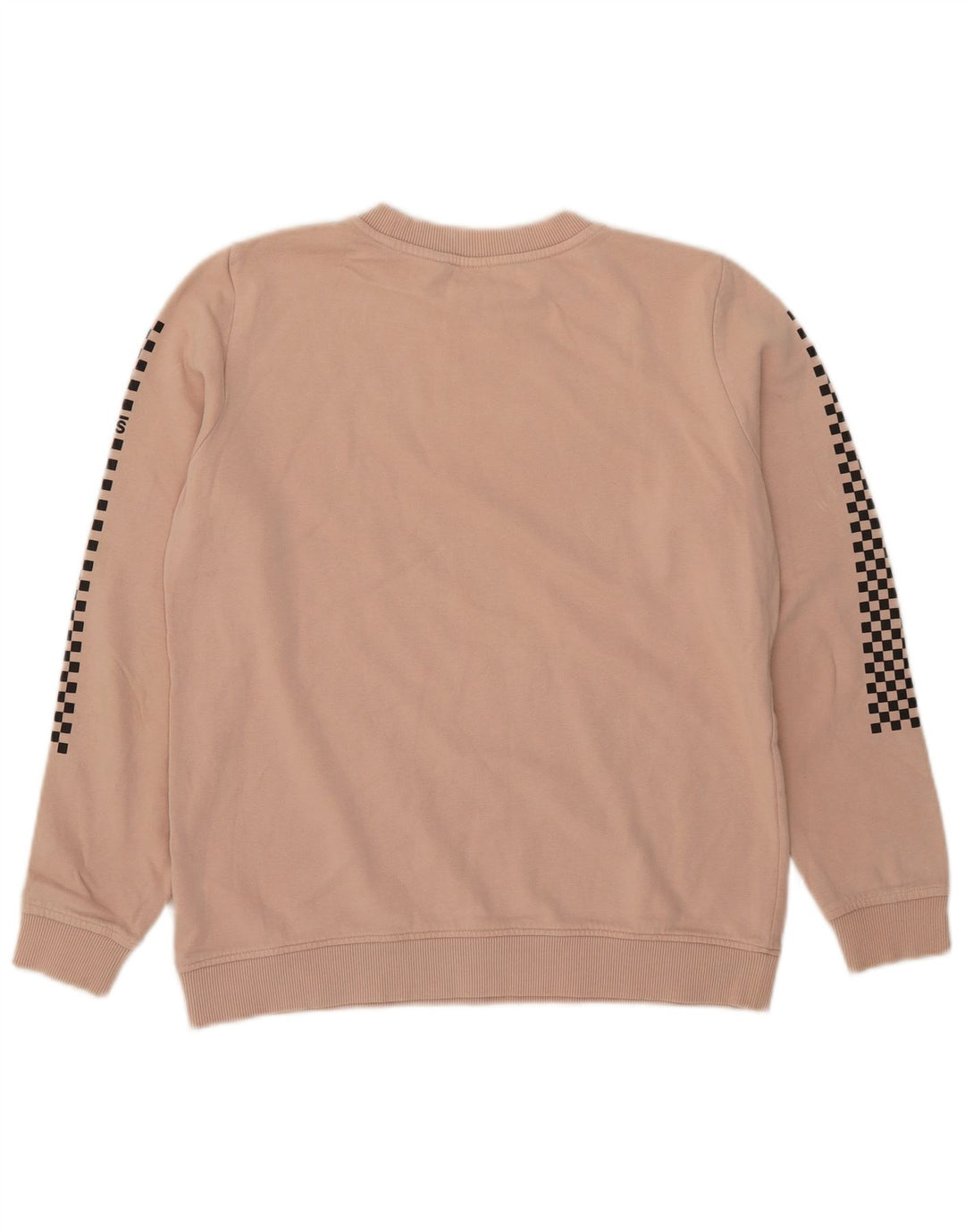 Vans Γυναικεία γραφικά υπερμεγέθη φούτερ Jumper UK 10 Small Pink