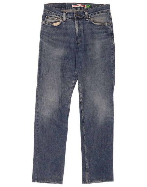 Carrera Mens 702 Straight Jeans IT 48 Medium W33 L31 Blue Cotton