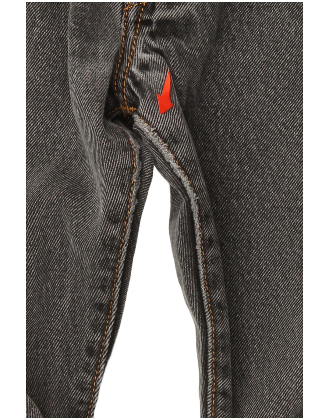 Levi's Mens 501 Straight Jeans W32 L32 Γκρι βαμβακερό