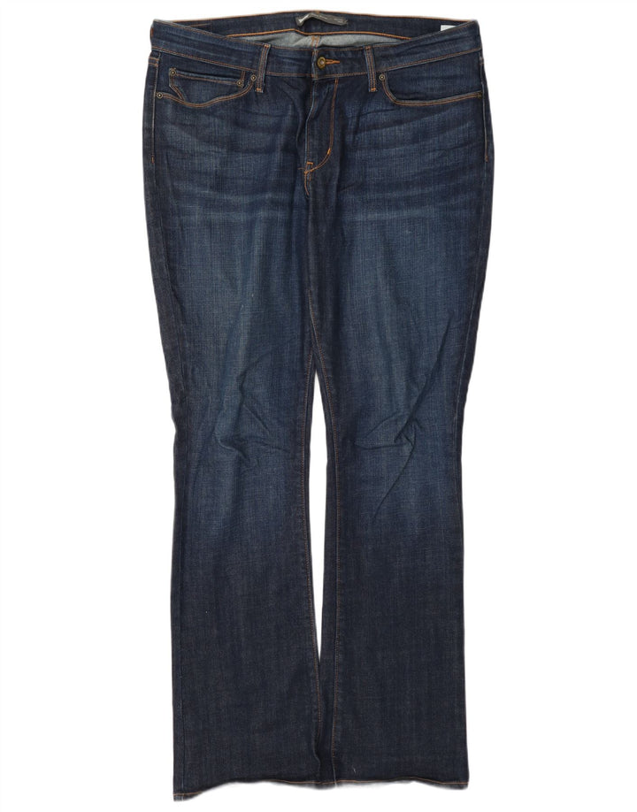 Γυναικείο τζιν Levi's ψηλόμεσο μποτάκι W33 L32 Navy Blue Cotton