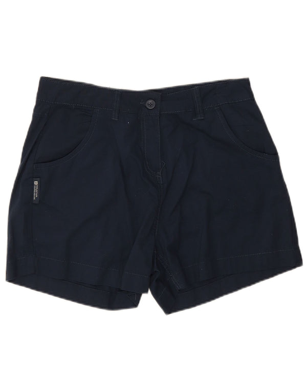 Mountain Warehouse Γυναικείο Casual Σορτς UK 12 Medium W30 Navy Blue Cotton