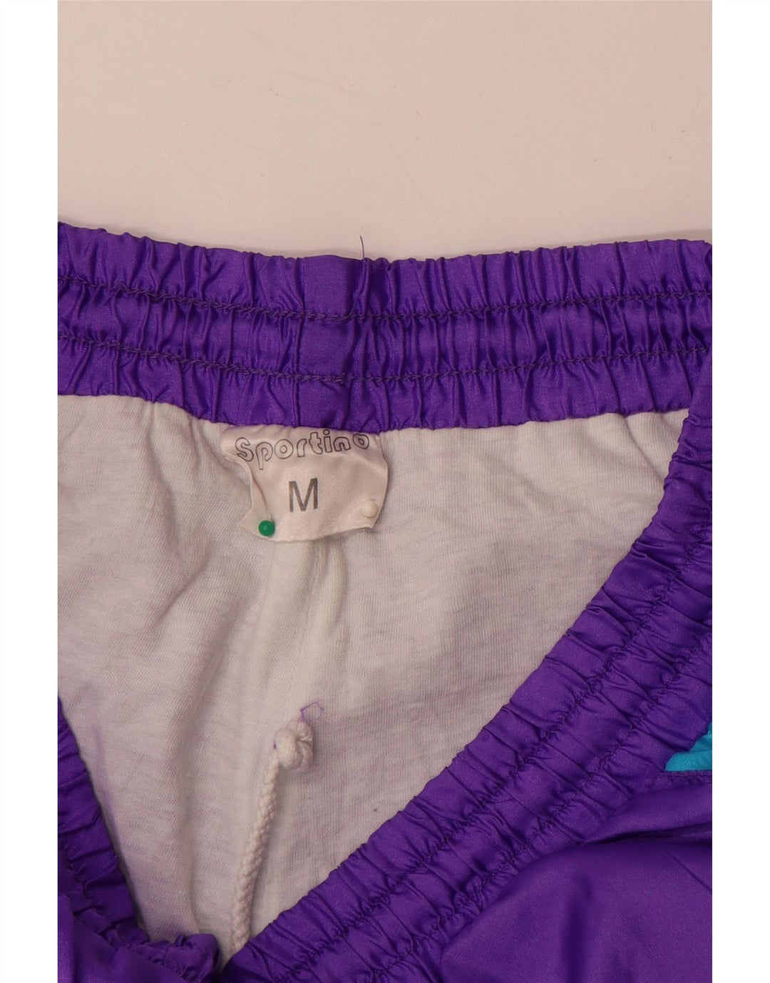 Ανδρική φόρμα VINTAGE Παντελόνι Joggers Medium Purple Colourblock Nylon