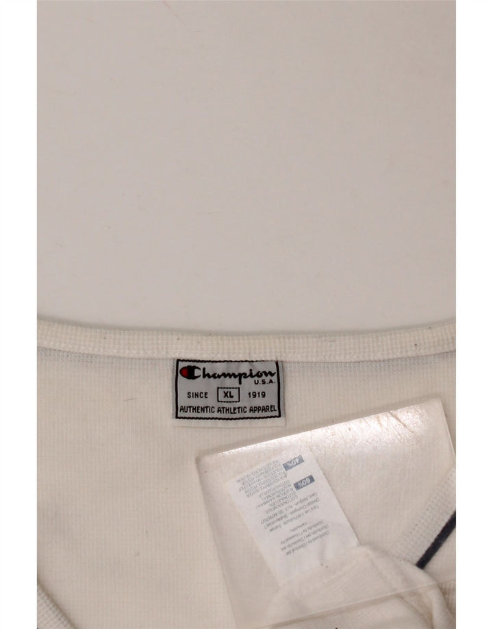 CHAMPION Κοριτσίστικο γιλέκο 13-14 ετών XL Λευκό βαμβακερό