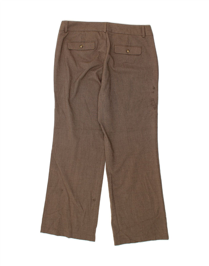 DOCKERS Womens Bootcut Casual Trousers US 16 2XL W34 L32 Brown Polyester Vintage Dockers and Second-Hand Dockers from Messina Hembry 