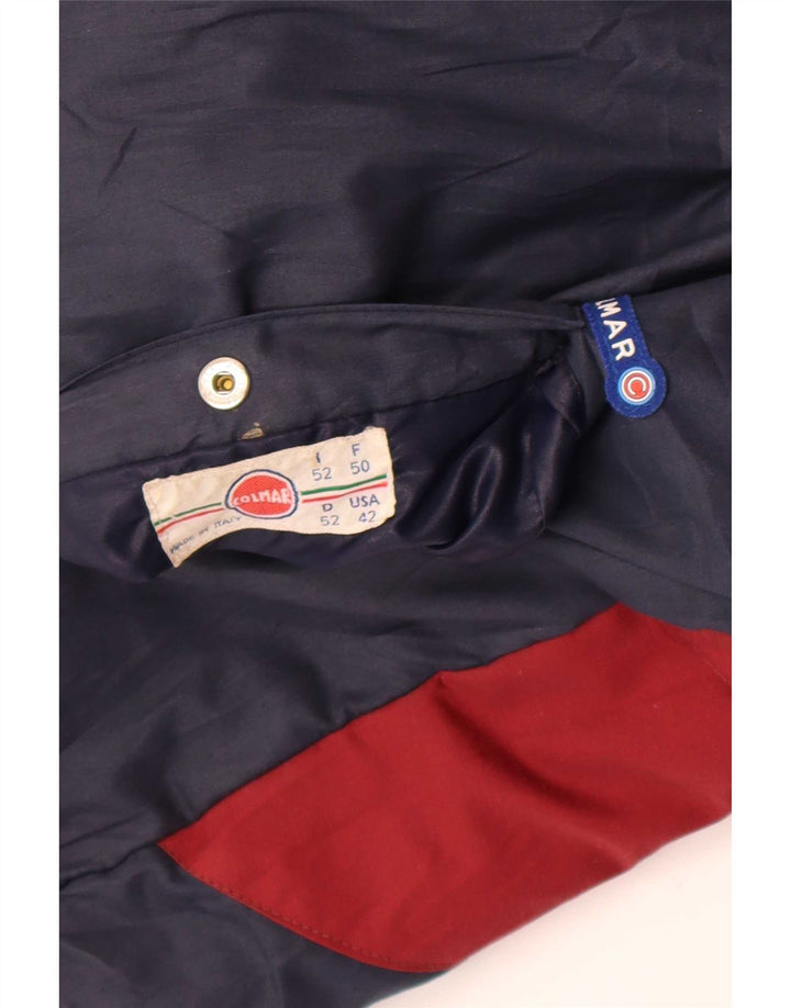 Colmar Ανδρικό γραφικό αναστρέψιμο μπουφάν IT 52 XL Navy Blue Colourblock