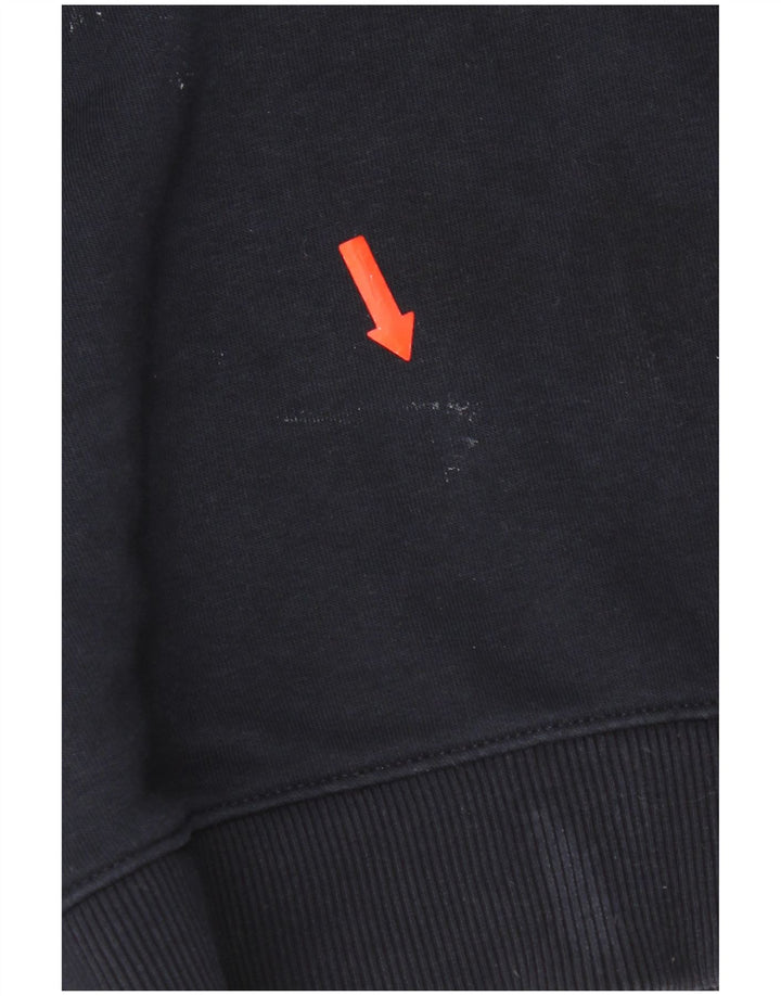 Γυναικεία φούτερ Tommy Hilfiger Graphic Jumper UK 14 Medium Black Cotton