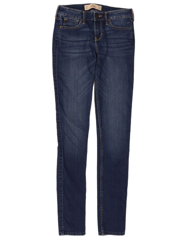 Γυναικείο τζιν Super Skinny HOLLISTER W26 L33 Μπλε βαμβακερό