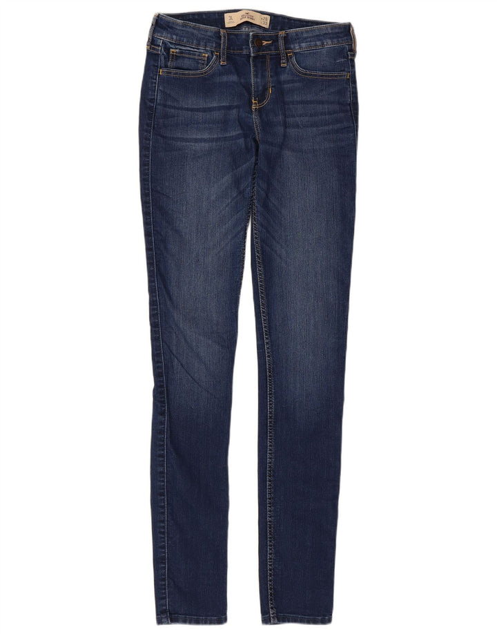 Γυναικείο τζιν Super Skinny HOLLISTER W26 L33 Μπλε βαμβακερό