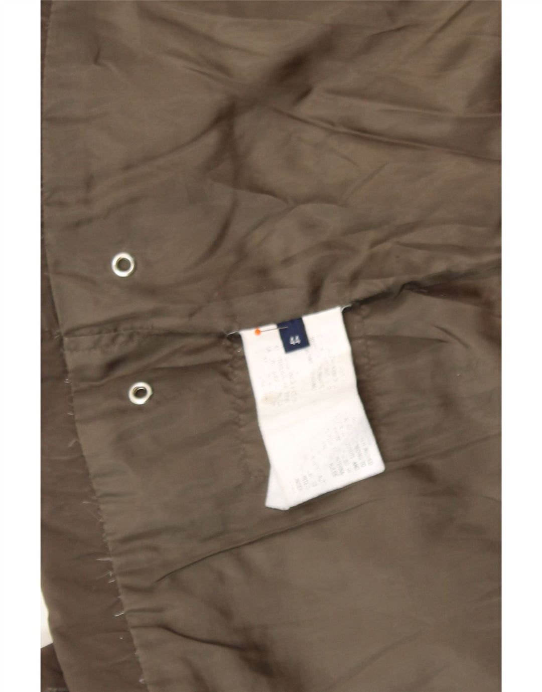 TRUSSARDI JEANS Womens Padded Jacket IT 44 Medium Brown Polyester Vintage Trussardi Jeans and Second-Hand Trussardi Jeans from Messina Hembry 