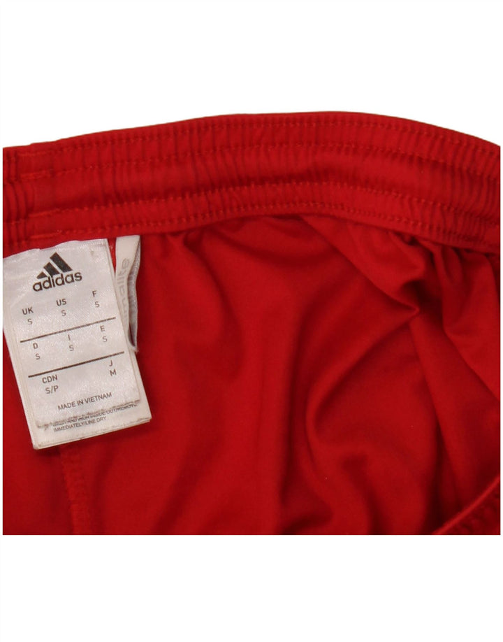 Ανδρικό αθλητικό σορτς Adidas Climalite Μικρό κόκκινο πολυεστέρα