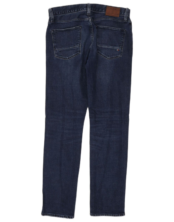Tommy Hilfiger Ανδρικό Jeans Denton Straight W30 L32 Navy Blue Cotton