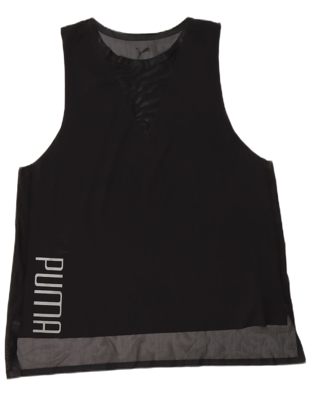 Γυναικείο γραφικό γιλέκο Puma Top UK 18 XL Μαύρο Πολυεστέρας