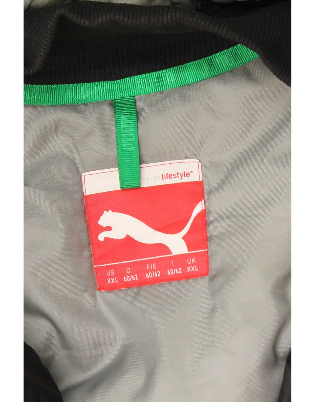 Puma Mens Hooded Utility Jacket UK 44 2XL Μαύρο