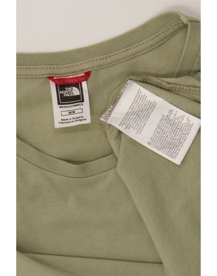 Ανδρικό T-Shirt North Face Top Medium Khaki Cotton