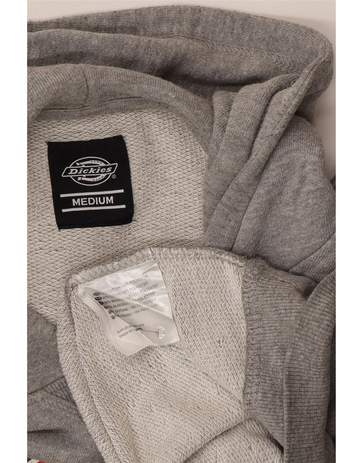 DICKIES Ανδρικό γραφικό μπλουζάκι με κουκούλα μεσαίου γκρι βαμβακερό
