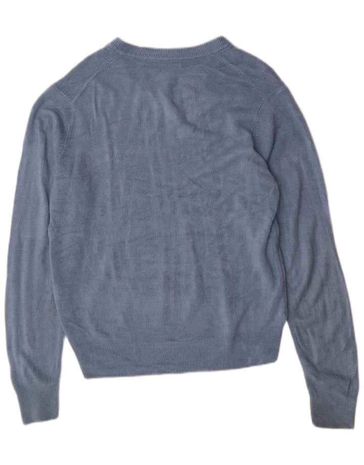 Dockers Ανδρικό πουλόβερ με λαιμόκοψη με λαιμόκοψη μικρό μπλε Argyle/Ακρυλικό διαμάντι