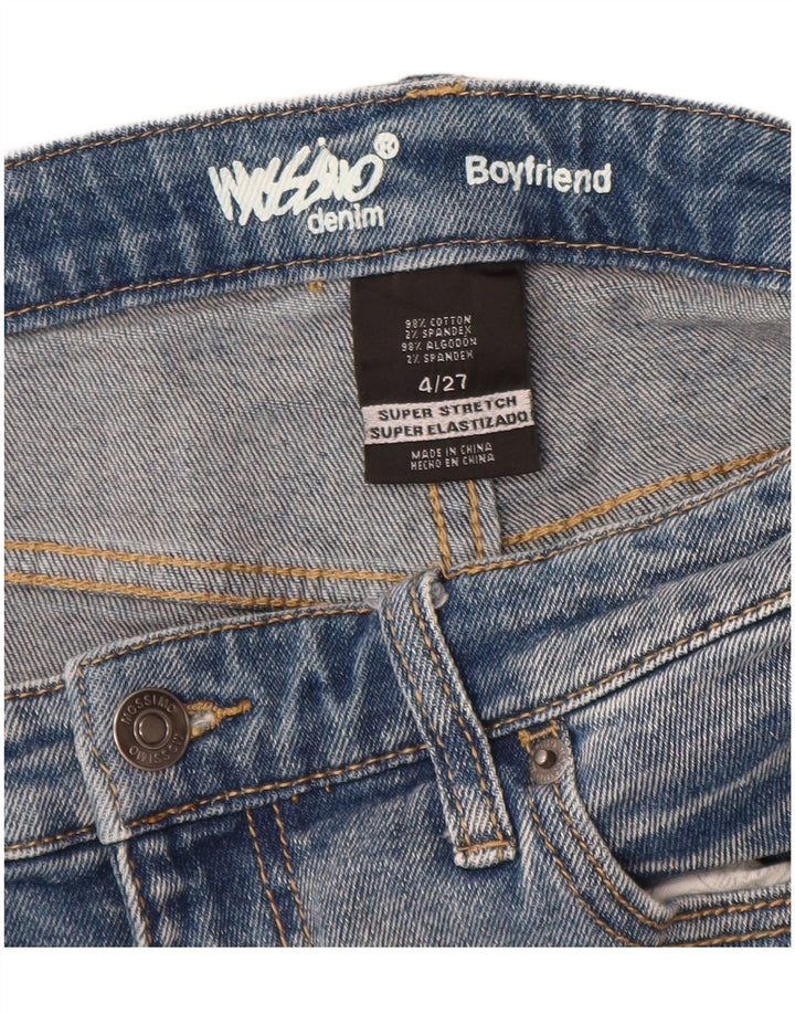 Mossimo Γυναικεία Boyfriend Τζιν US 4 Small W27 L30 Μπλε βαμβακερό