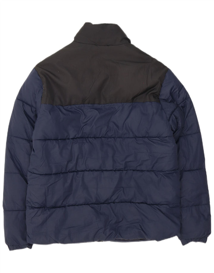 Jack & Jones Ανδρικό μπουφάν με επένδυση UK 38 Medium Navy Blue Colourblock