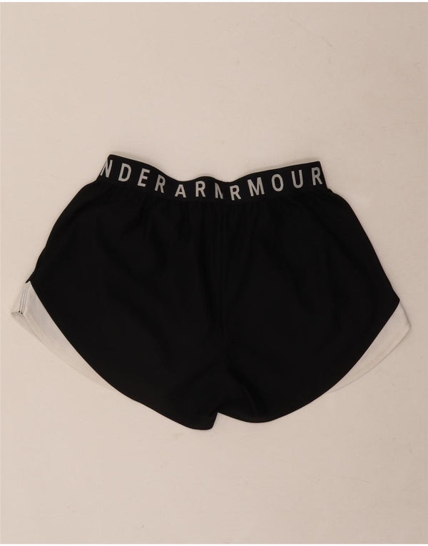 Γυναικείο αθλητικό σορτς Under Armour Heat Gear UK 8 Small Black Colourblock