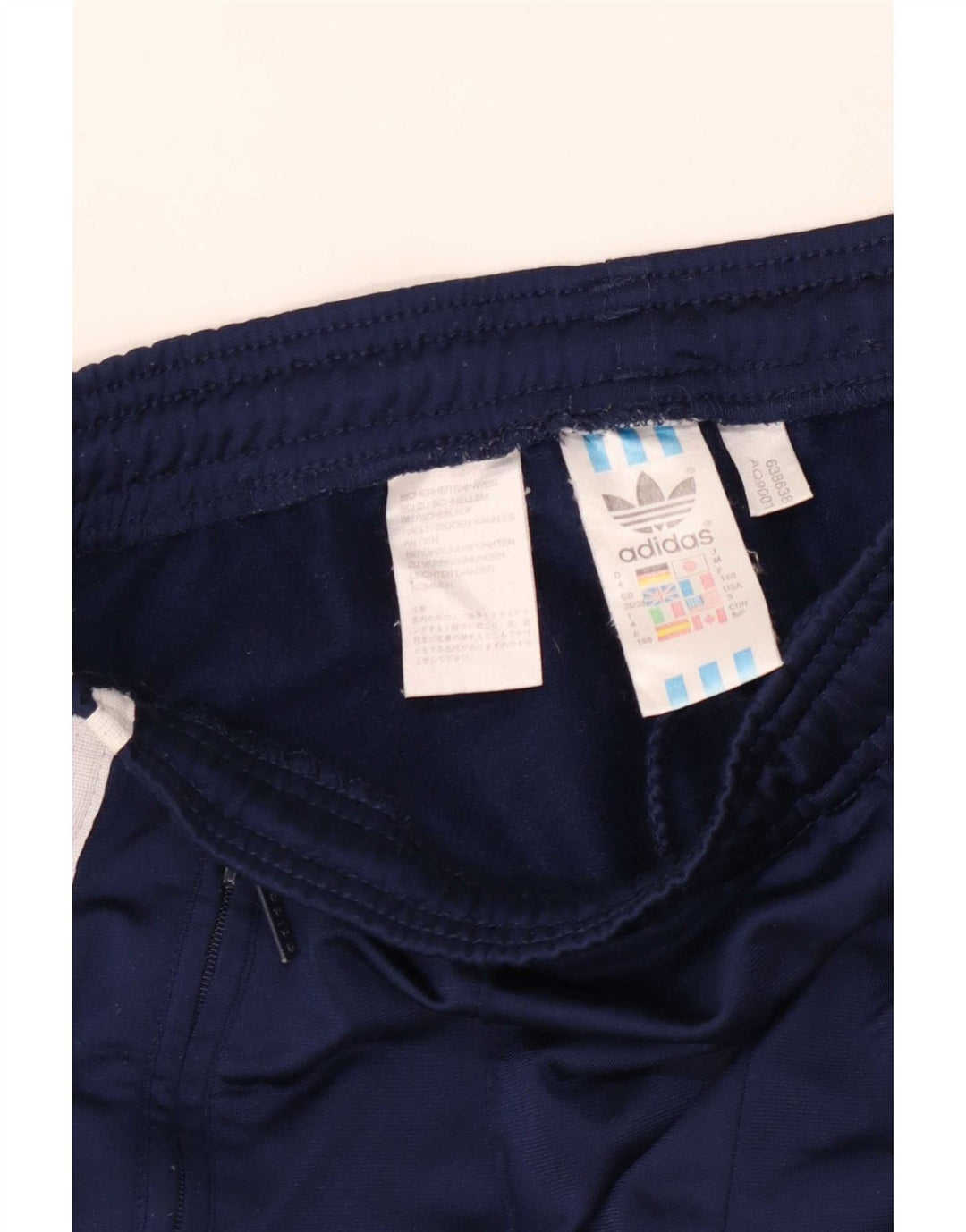 Ανδρικές φόρμες Adidas Παντελόνια UK 36/38 Small Navy Blue Polyester