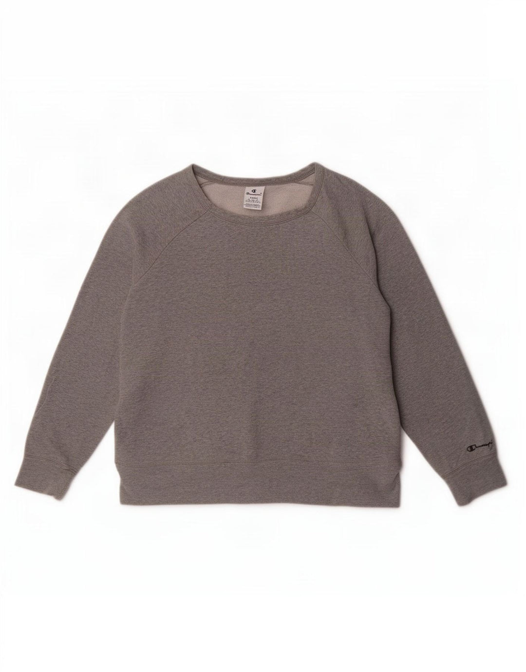 Champion Γυναικεία φούτερ Crop Jumper UK 16 Large Grey Cotton