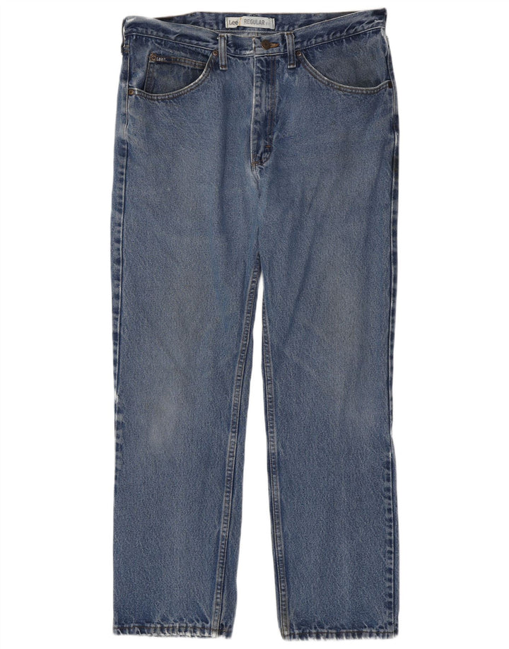 Ανδρικό τζιν Lee Regular Fit ίσιο W36 L32 Μπλε βαμβακερό