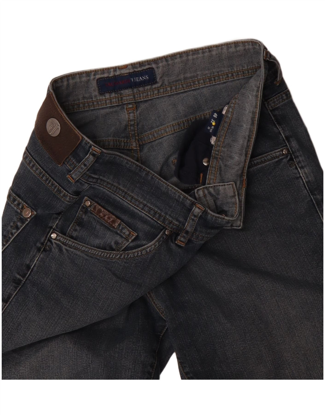 Γυναικείο τζιν Trussardi ίσιο W30 L31 Μπλε