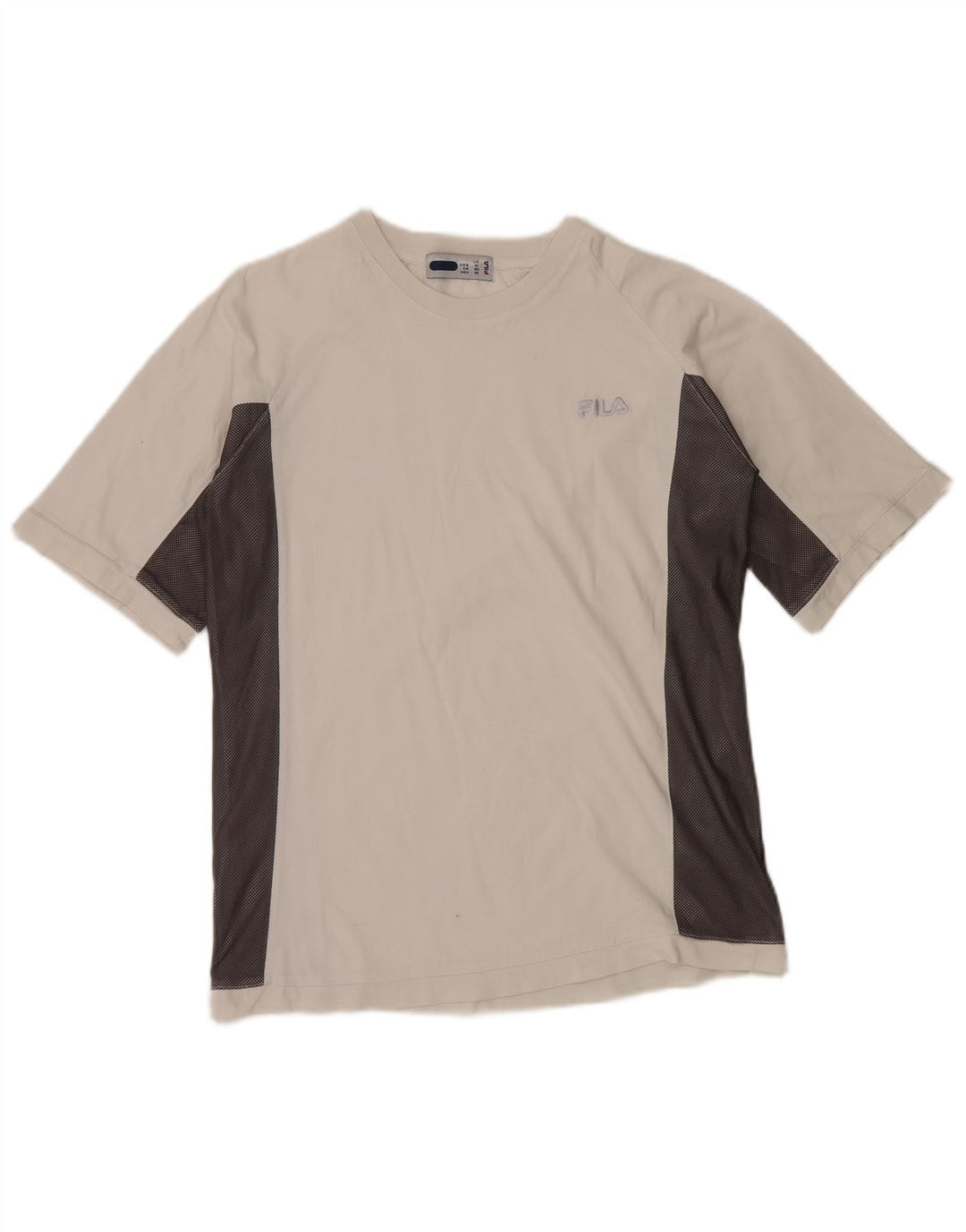 Μπλουζάκι FILA για αγόρια τοπ 13-14 ετών Λευκό χρώμα, βαμβακερό