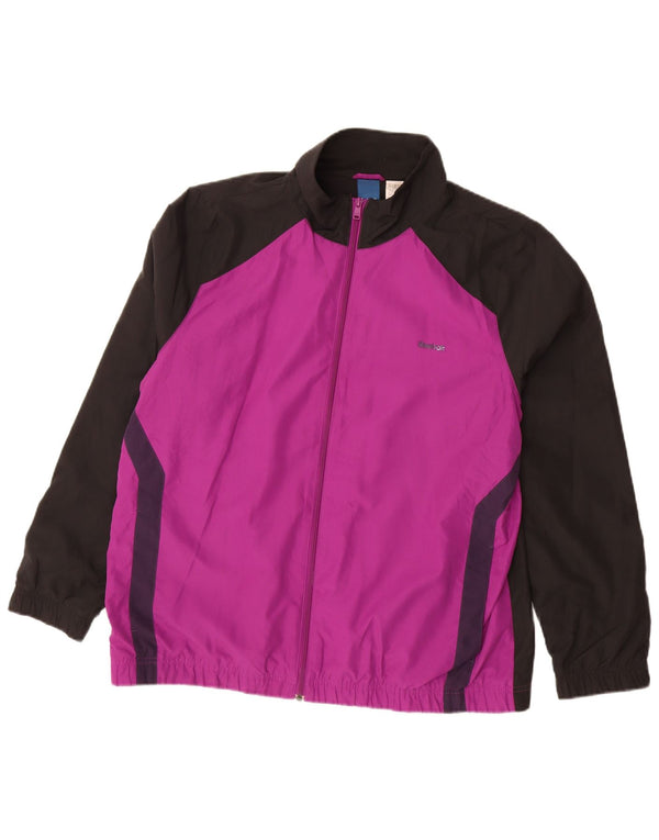 Γυναικεία αθλητική φόρμα REEBOK Top Jacket UK 20/22 XL Pink Colourblock Polyester