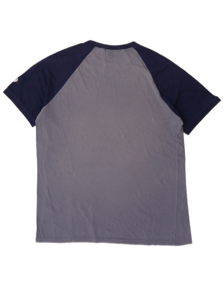 Ανδρικό γραφικό μπλουζάκι FRED PERRY Top Medium Blue Colourblock