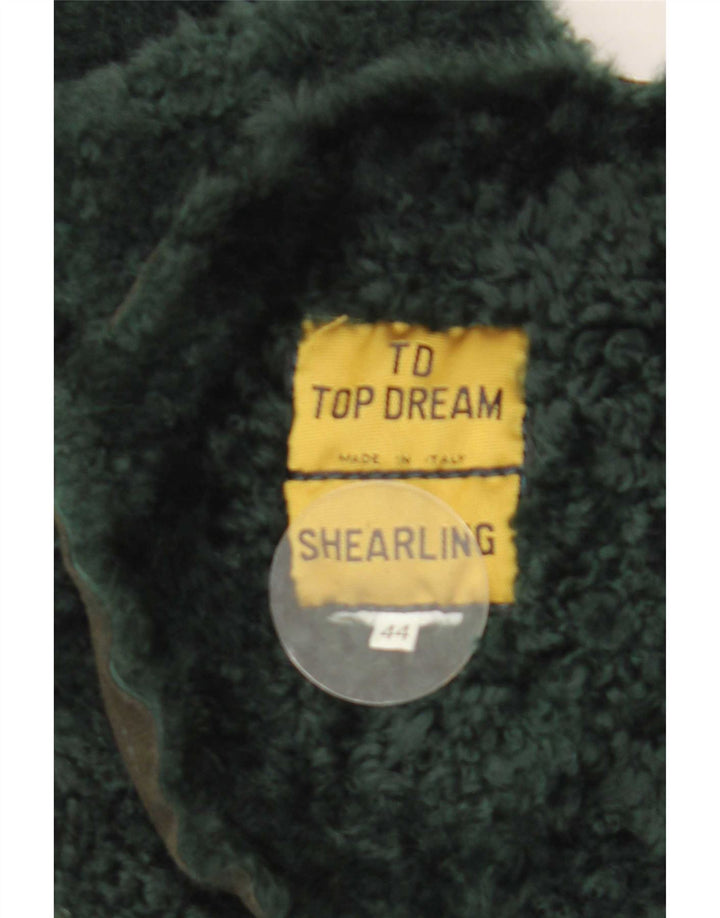 Shearling Γυναικείο Παλτό Oversized IT 44 Medium Green