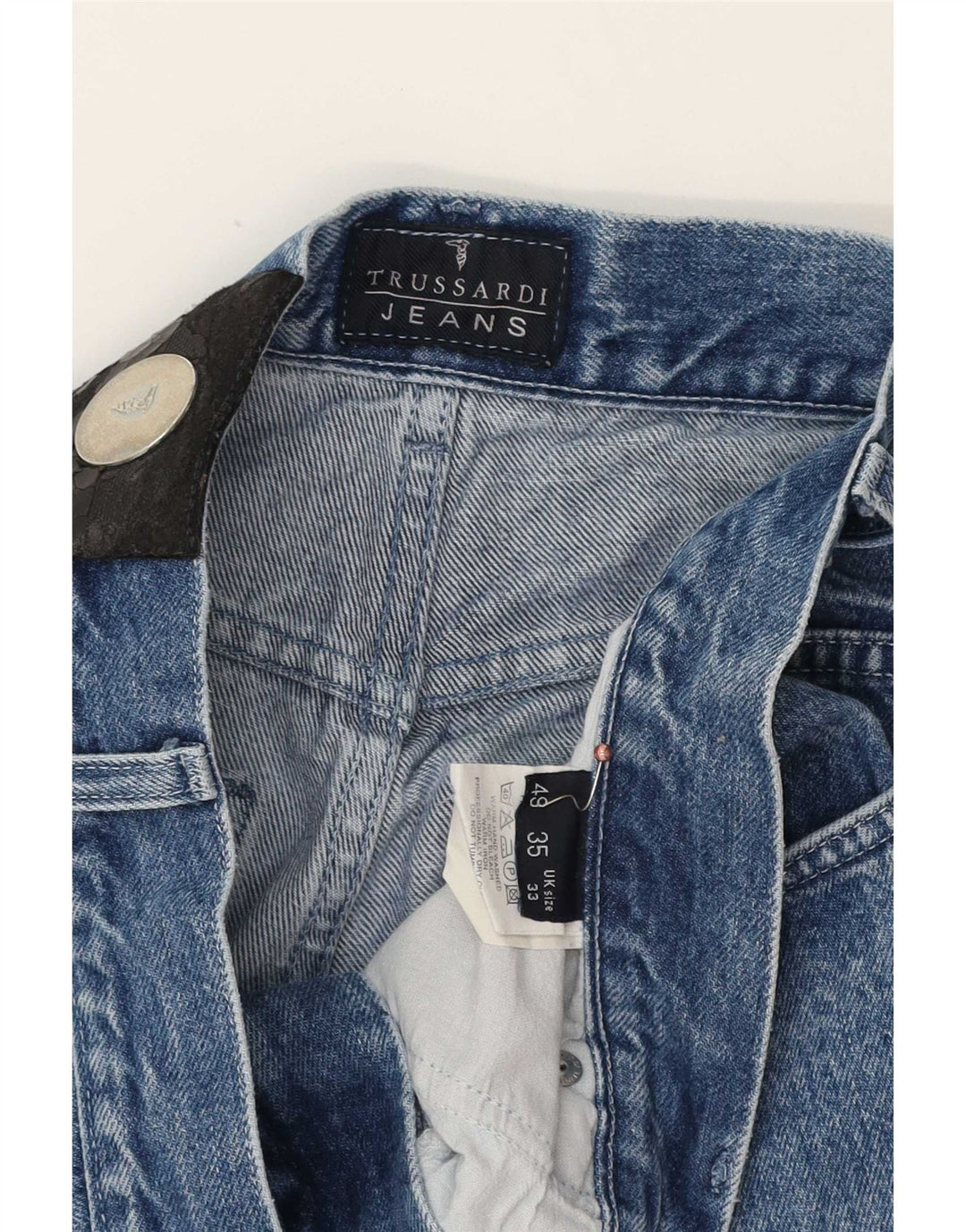 Ανδρικό τζιν Trussardi Tapered W33 L32 Μπλε βαμβακερό