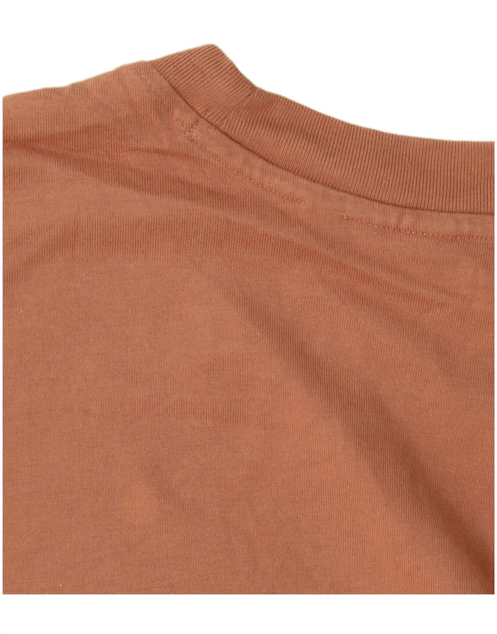 Ανδρικό T-Shirt Adidas Top Βαμβακερό μεσαίο καφέ