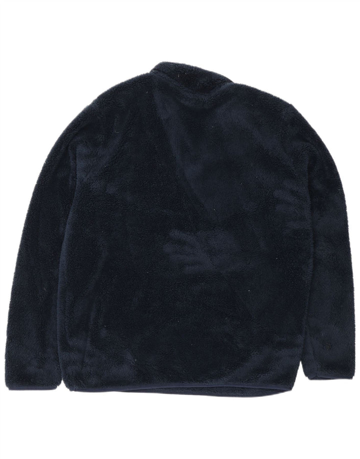 Mountain Warehouse Ανδρικό φερμουάρ Fleece Jumper Large Navy Blue Polyester