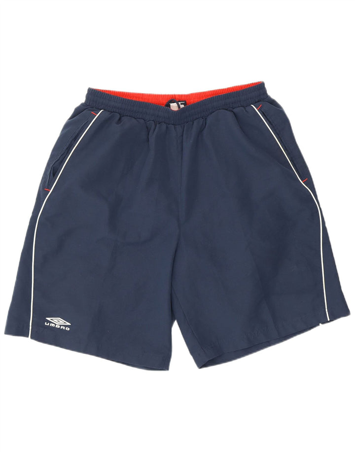 Ανδρικό αθλητικό σορτς Umbro μεγάλο μπλε ναυτικό πολυεστέρα