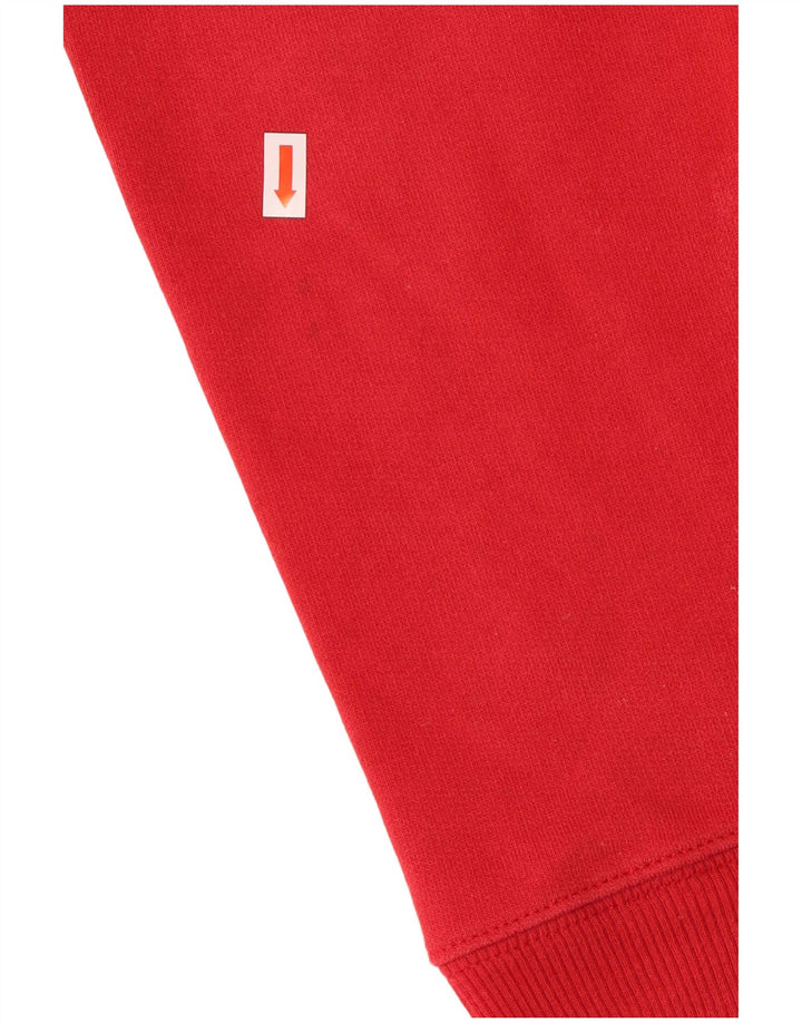 Πουλόβερ Lee Boys Crew Neck Jumper 13-14 Years Red Cotton