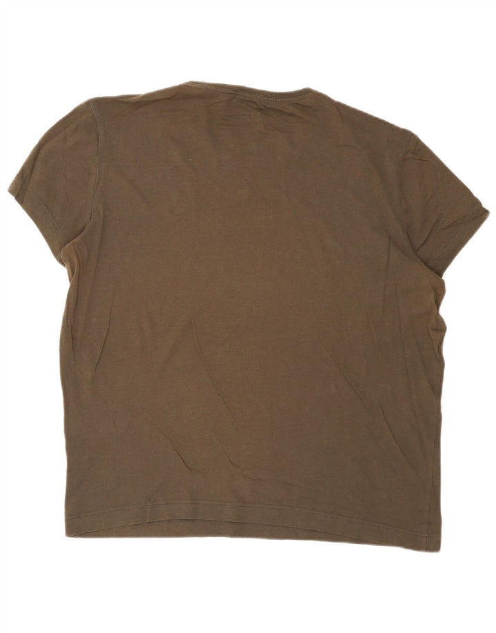 Calvin Klein Ανδρικό γραφικό T-Shirt Top 2XL Khaki