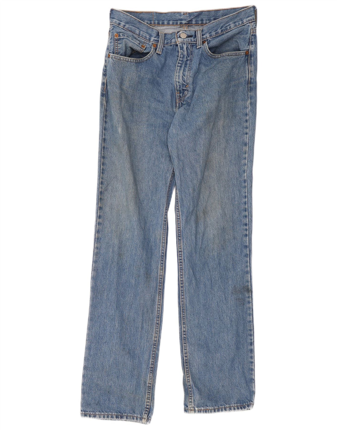 Levi's Mens 516 Straight Jeans W31 L32 Μπλε βαμβακερό
